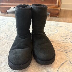 Black Ugg boots